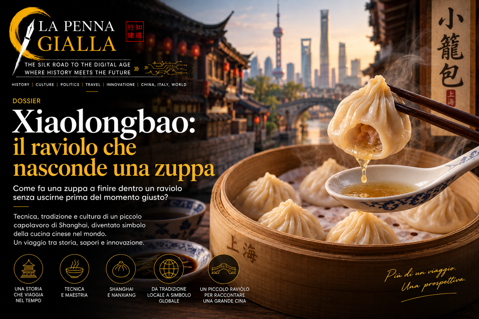 Xiaolongbao: il raviolo che nasconde una zuppa